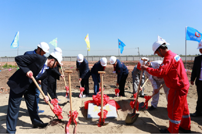 華東分公司承建的哈爾濱太平國際機場擴建供油工程開工